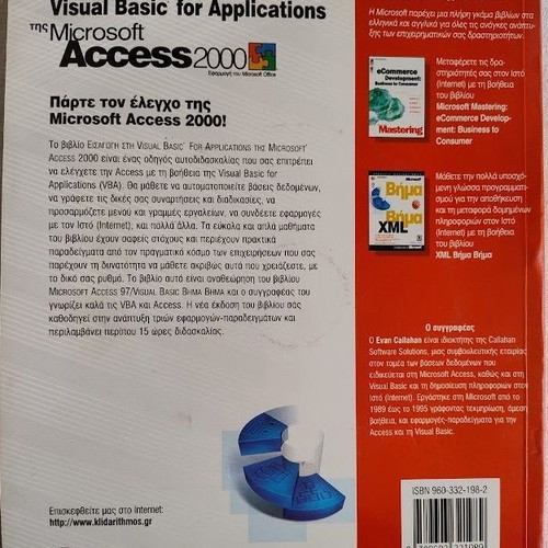 MS Access 2000 Introduction to Visual Basic for Applications like new
