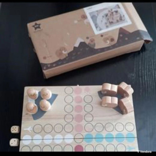 Kids Concept Wooden Board Game Griniaris like new