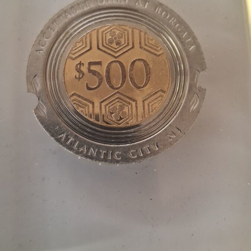 Casino chip paperweight souvenir like new