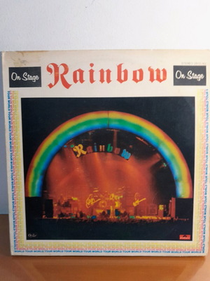 Rainbow On Stage double vinyl used, rock