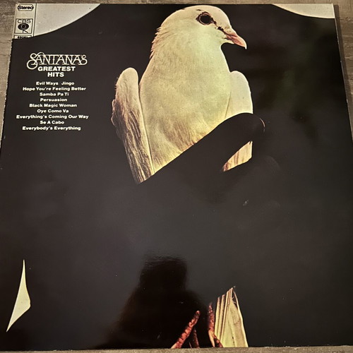 Santana's Greatest Hits vinyl used, rock