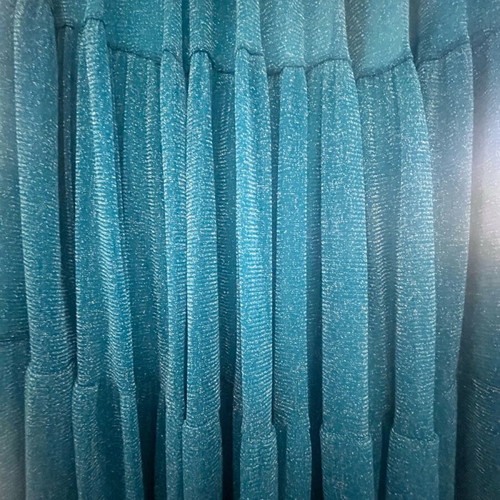 Karavan tulle skirt like new, medium, turquoise