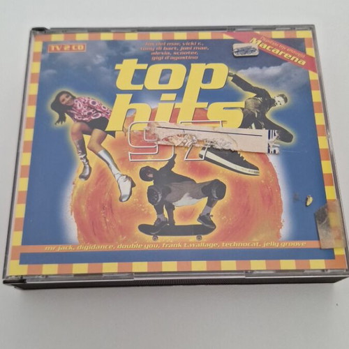 Top Hits 97 CD album used, 2 CDs, pop