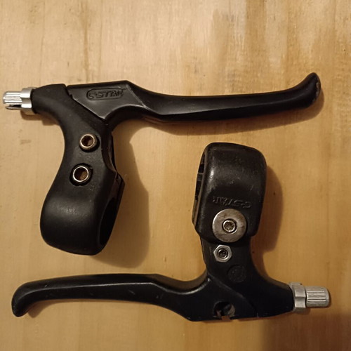 Bicycle brake levers set used in very good condition
