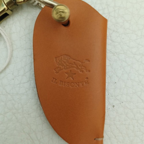 Il Bisonte leather keychains new, made in Italy