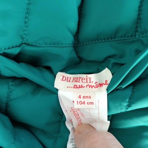 Dpam sleeveless kids jacket 104 cm like new, warm