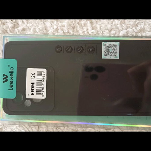 Xiaomi redmi 12c black case new