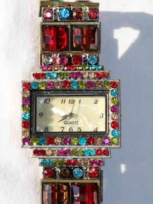 Ρολόι Antique diamond με κρυστάλλους ζιρκόνια καινούργιο