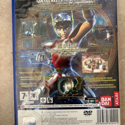 Saint Seiya The Sanctuary PlayStation 2 used, English complete