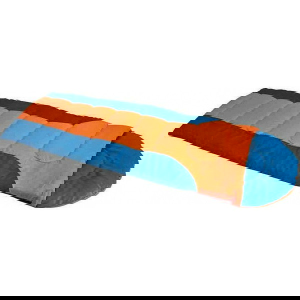 ΥΠΝΟΣΑΚΟΣ LAGUNA ΜΠΛΕ-ΠΟΡΤΟΚΑΛΙ 220×75 cm ΜΕ ΜΑΞΙΛΑΡΙ