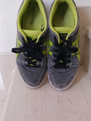 Onitsuka Tiger sneakers μεταχειρισμένα, μέγεθος 43.5, γκρι πολύχρωμα