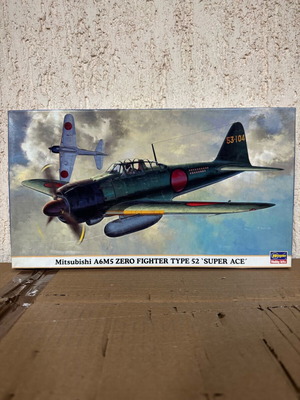 Hasegawa Mitsubishi A6M5 Zero Fighter Type 52 Super Ace scale 1:48 new