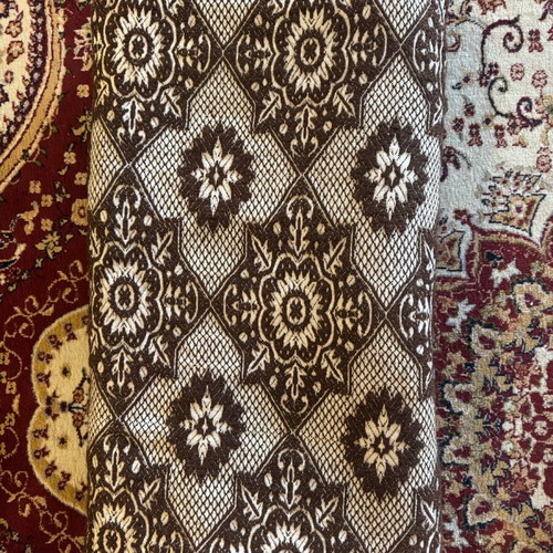 Wool woven blanket like new, large with vivid pattern