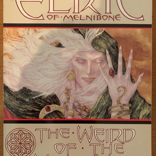 Elric of Melnibone 'The Weird of the White Wolf' comic graphic novel new 1st edition 1990