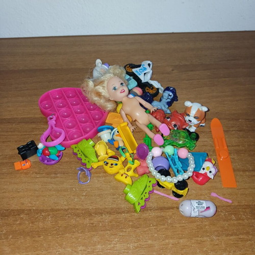 Various toys used, all together