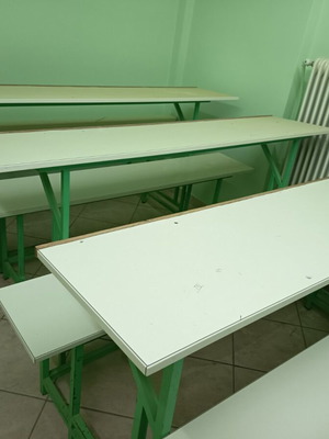 Tutoring desks used