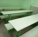 Tutoring desks used