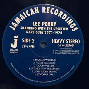 Lee Perry Skanking With The Upsetter Rare Dubs 1971-1974 vinyl used