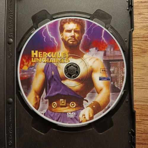 Hercules Unchained DVD like new with Greek subtitles