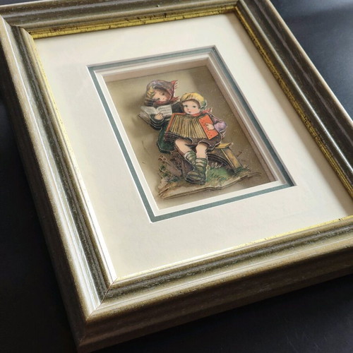 Dutch relief 3D picture used, vintage