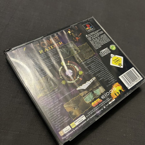 Tomb Raider 1 PlayStation PS1 used, German edition