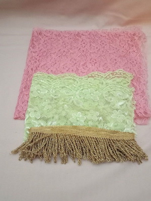 Lace and tress pieces like new, set of 3