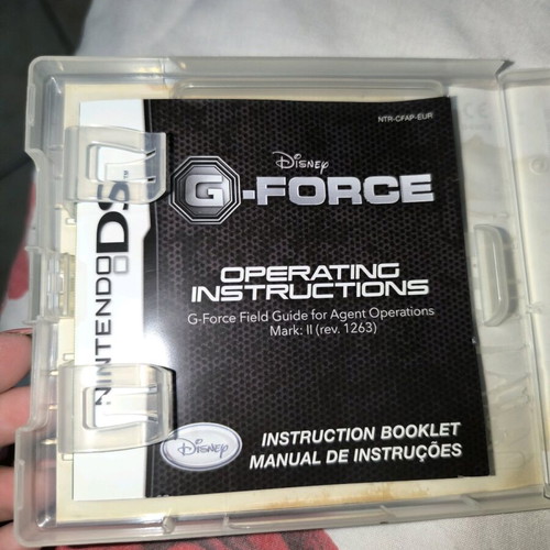 Nintendo DS cartridge G-Force like new