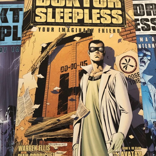 Doktor Sleepless set of 14 comics new, Warren Ellis, Avatar Comics