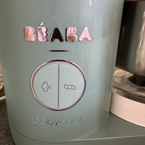 Babycook Neo 4in1 Eukalyptus steam cooker and blender like new 1.25lt Beaba