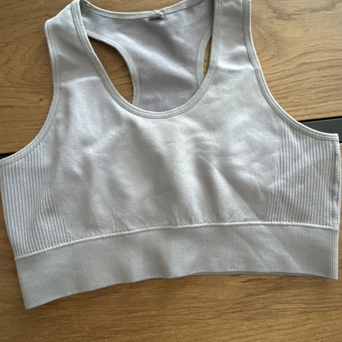 Primark grey sports bra, size small
