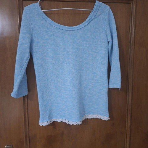 Women's blouse baby blue one size new