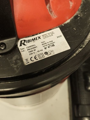 Ribimex ash vacuum used