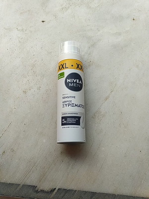 NIVEA Men Sensitive αφρός ξυρίσματος 0% οινόπνευμα 250ml καινούργιο