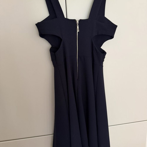 Mini dress cut out like new, blue, one size