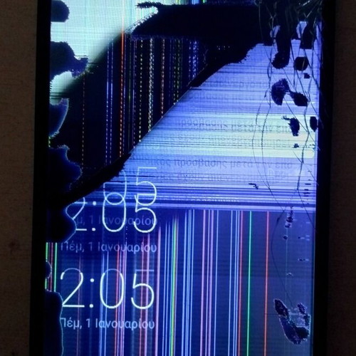 Huawei Honor 7A AUM-L29 used phone parts with broken screen