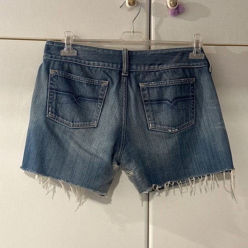 Diesel denim shorts vintage with rips, size 36