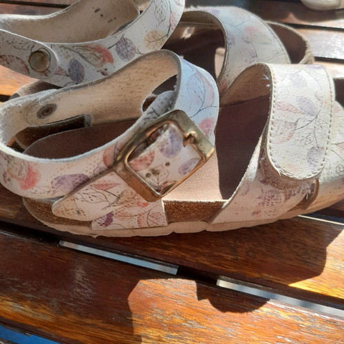 Alegria sandals size 29 used, multicolor