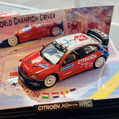 Citroen Xsara World Champion Driver Diorama 1/43 new, numbered