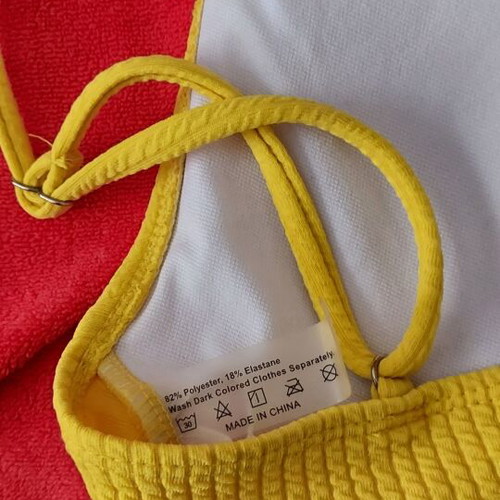 TWO BIKINI TOPS SIZE S/M - THE PRICE REFERS TO BOTH