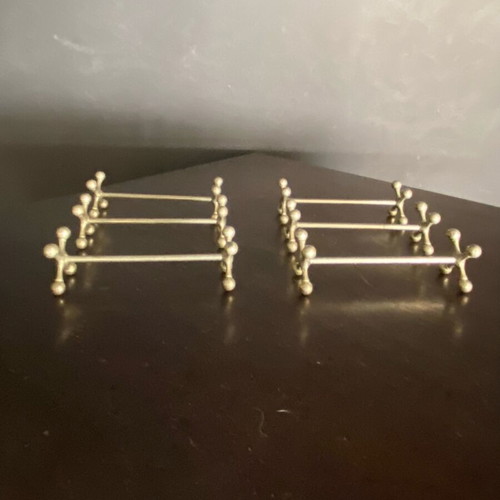 Knife support table decor vintage used, set of 12