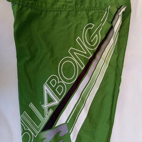 Billabong Men's Swimwear in green color size 33