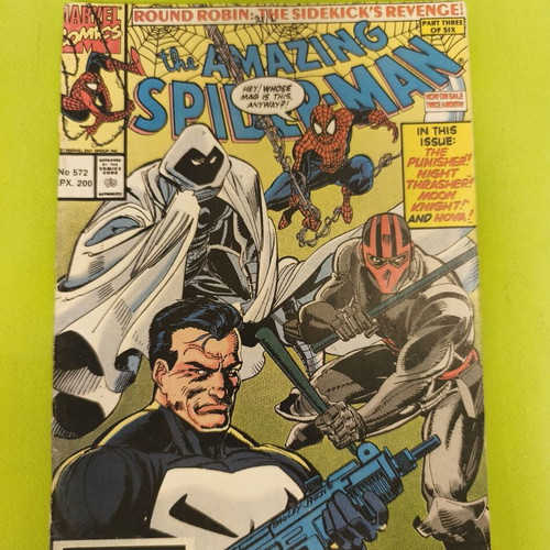 The Amazing Spider-Man comic issue 572, Marvel