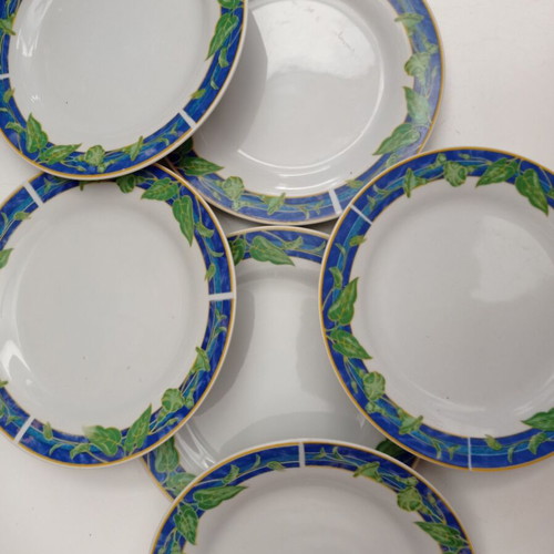 Cake plates like new, set of 6 pieces