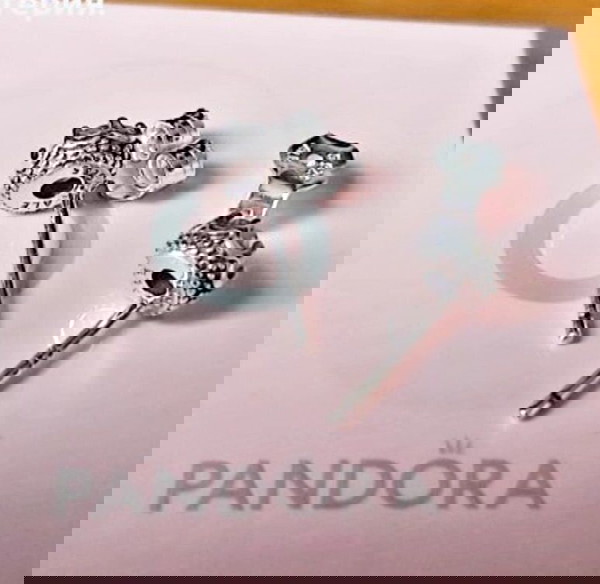 Pandora s925Ale Обеци