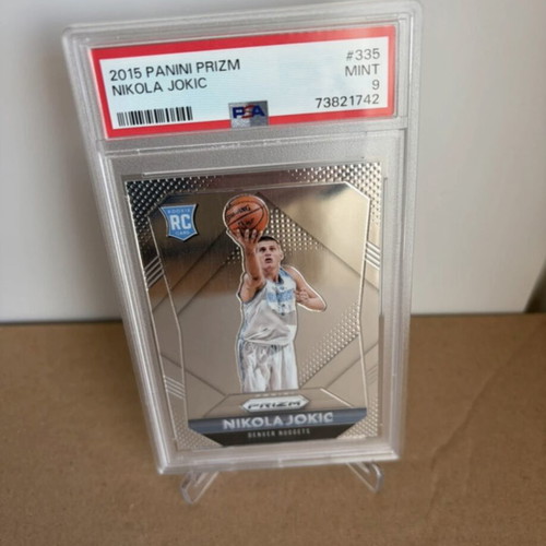 2015 Panini Prizm Nikola Jokic Rookie Card mint condition