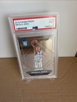 2015 Panini Prizm Nikola Jokic Rookie Card mint condition