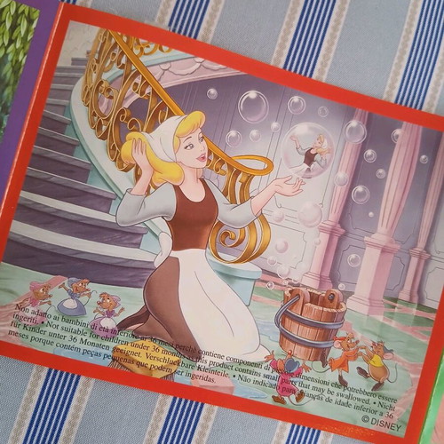 Cinderella 12-Cube Puzzle like new, Clementoni