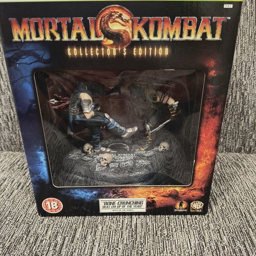 Mortal Kombat 9 Kollectors Edition Xbox 360 used
