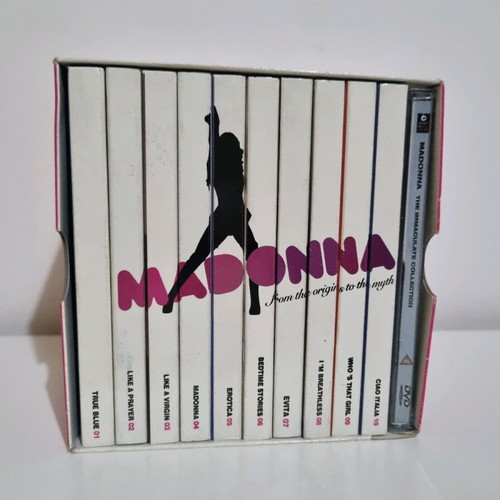 Madonna From The Origins To The Myth boxset like new, 9cd + 2dvd