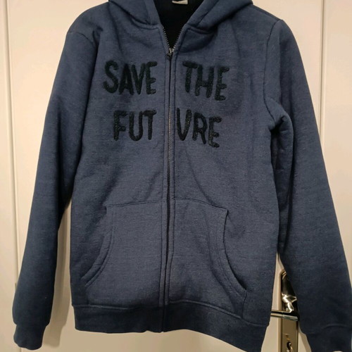 Losan sweatshirt jacket new, deep blue, size 16